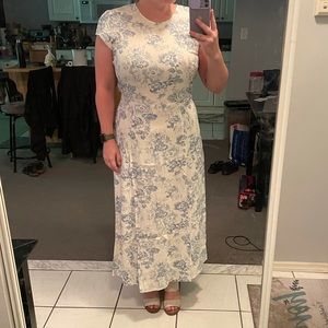 Reformation Gavin dress in Teacup. Size 12.